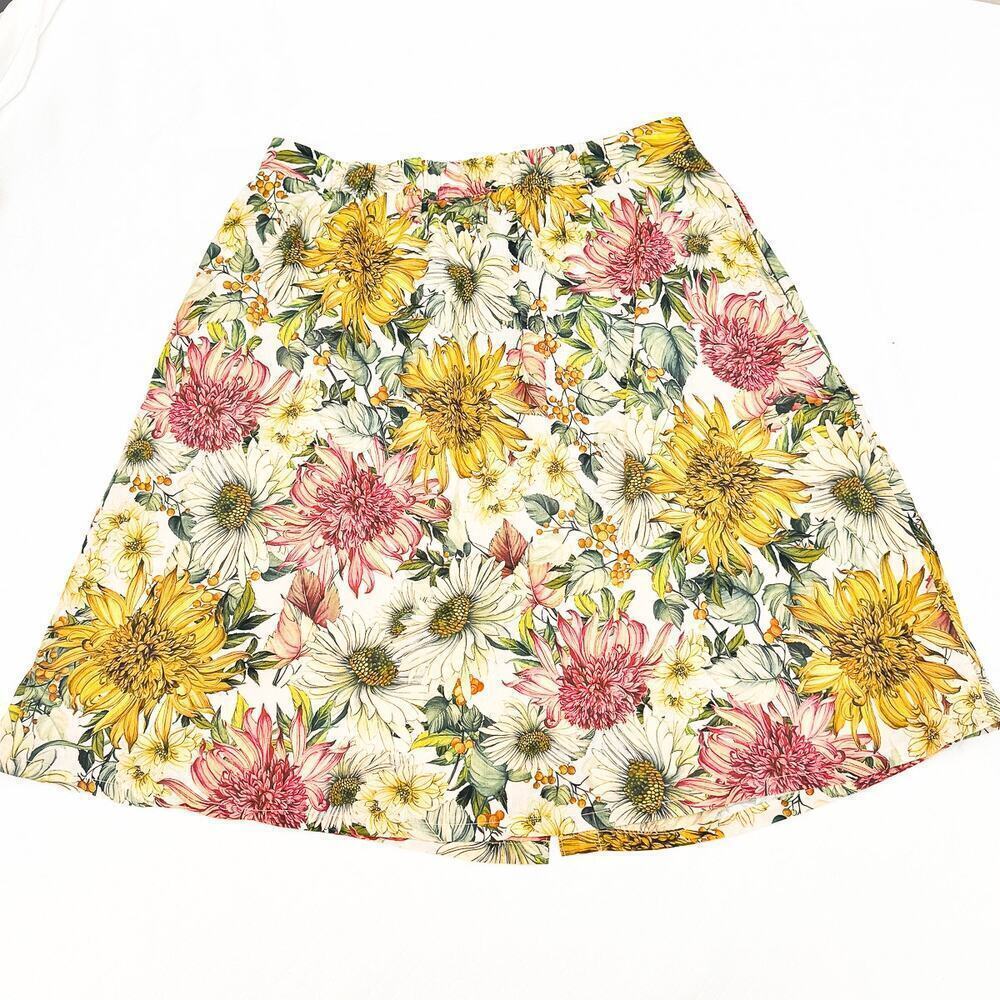 The Crossgrain Patterned Flower Front Button Down… - image 3